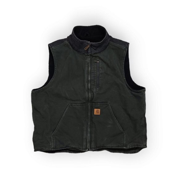 Carhartt Jackets & Coats Vintage Carhartt Fleece Sherpa Lined Two